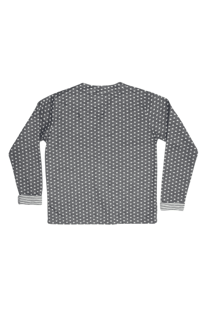 Funky V Classic žakard jakna (siva)