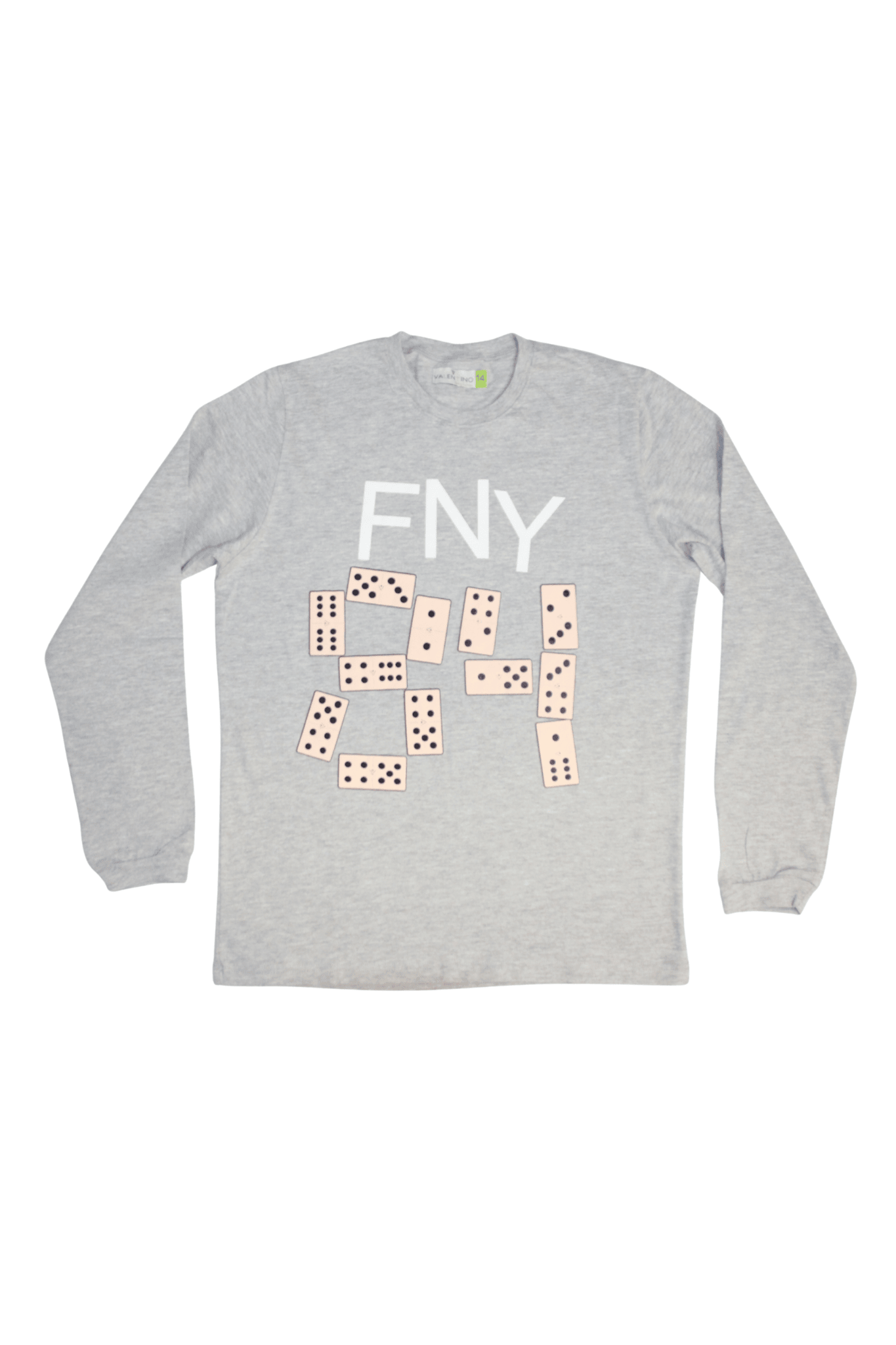 FNY Domino 84 bodi bluza za dečake (siva)