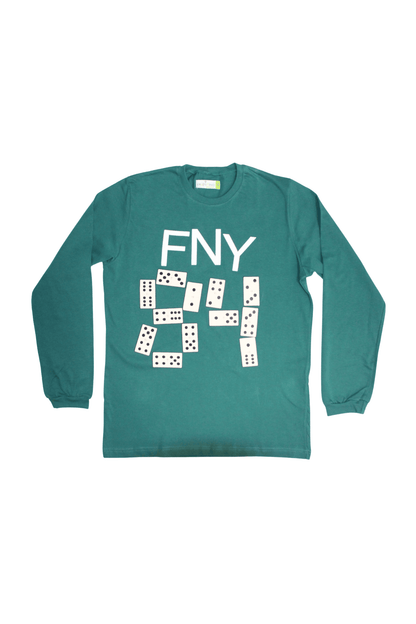 FNY Domino 84 bodi bluza za dečake (zelena)